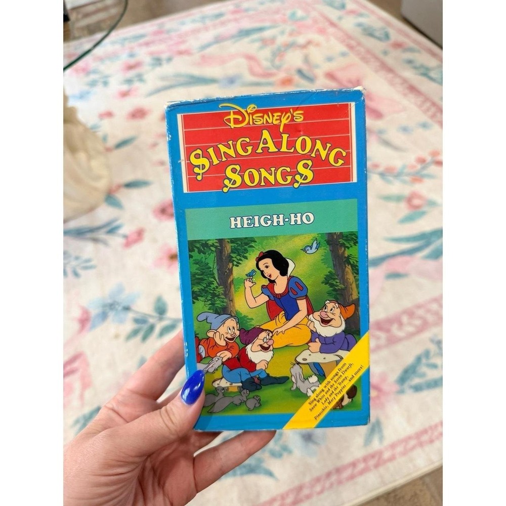 Disney sing a long songs heigh-Ho vhs